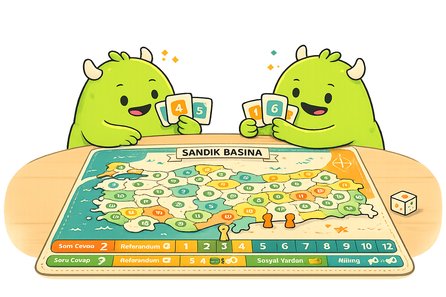 Sandık Başına Illustration